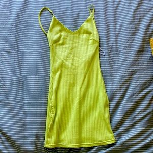 Sabo skirt Alaiya Dress XS bright green/yellow